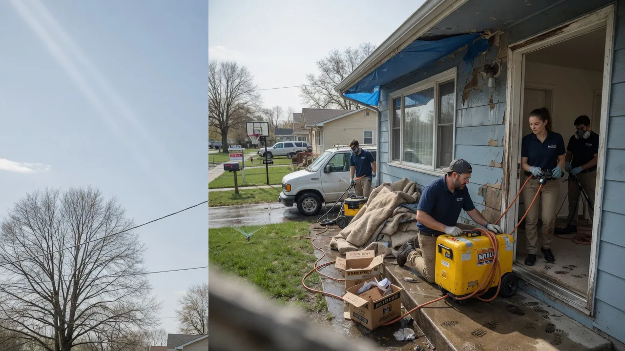 Basement Flood Cleanup in Maskell, NE near me
